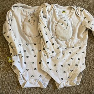 SET OF 2 Nested Bean Weighted Onesies